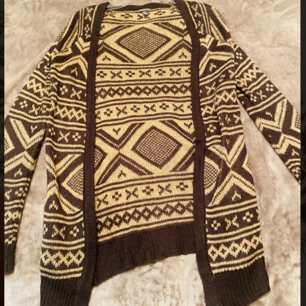 Printed cardigan size small